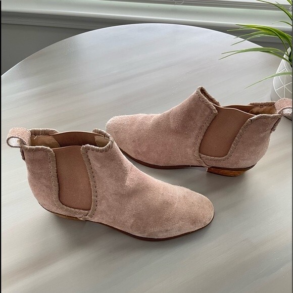 Jack Rogers Tan‎ Suede Bootie Size 8.5 - Picture 1 of 12